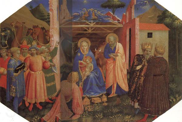 Fra Angelico Altarpiece of the Annunciation Norge oil painting art